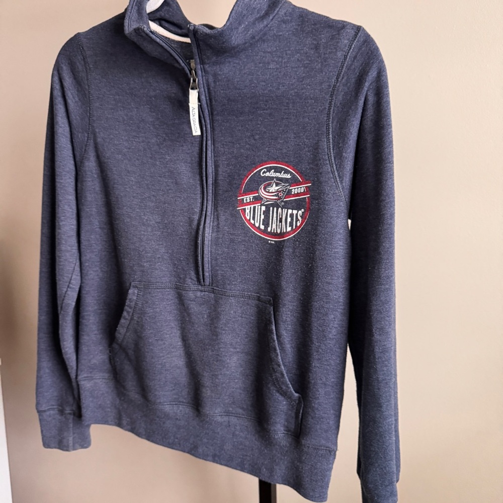 Columbus Blue Jackets Hockey CBJ NHL Sweatshirt Top Medium Ohio